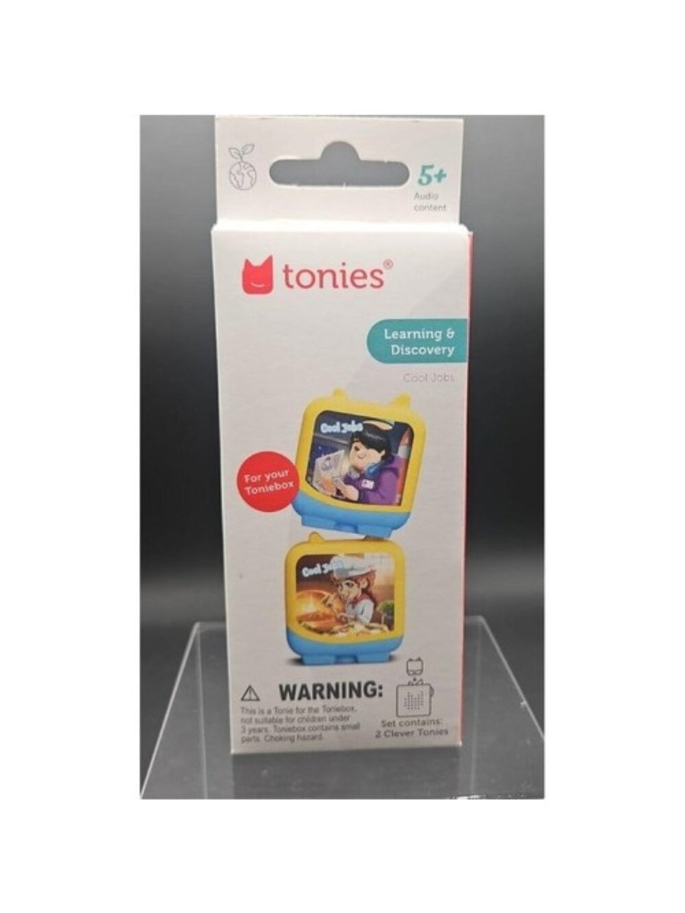 Tonies Audio Content Pack For Toniebox Learning & Discovery Cool Jobs Kids Ages